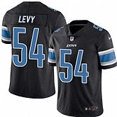 Nike Men & Women & Youth Lions 54 DeAndre Levy Black Color Rush Limited Jersey,baseball caps,new era cap wholesale,wholesale hats